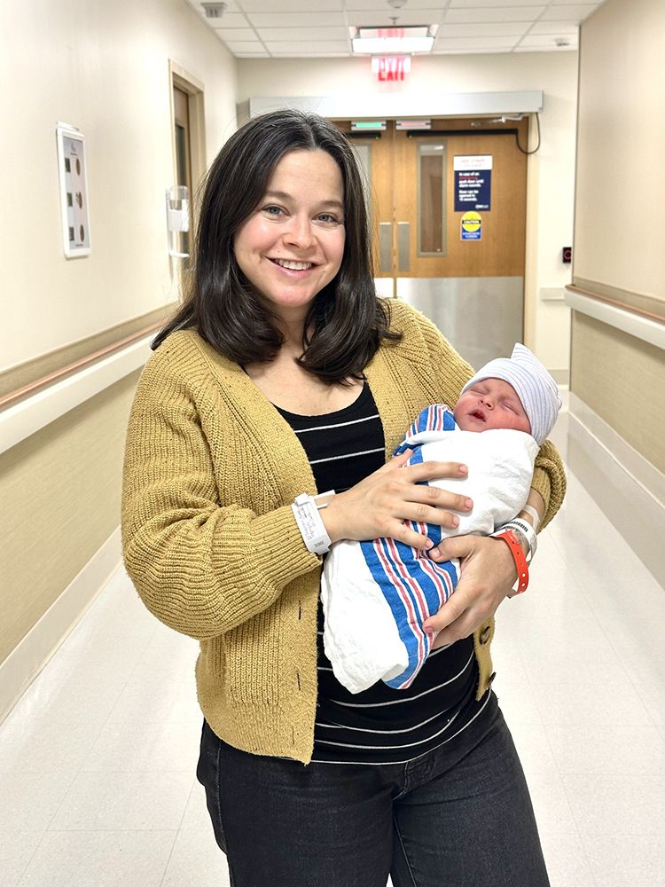 It’s A Girl! First Baby of 2025 Born at HealthAlliance Hospital News and Announcements